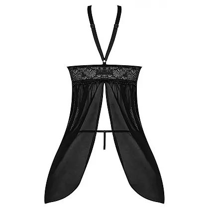 Babydoll Magic Silk Fly Away Negru S-M