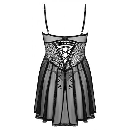 Babydoll Obsessive Chemeris Negru XS-S