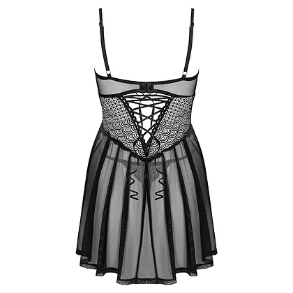 Babydoll Obsessive Chemeris Negru XL-2XL