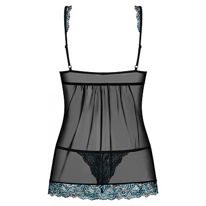 Babydoll Obsessive Chemise Negru S-M