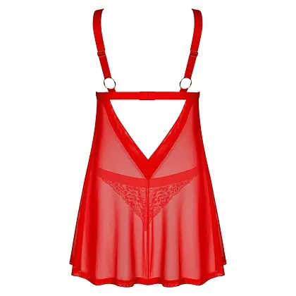 Babydoll Obsessive Elianes Roșu XS-S