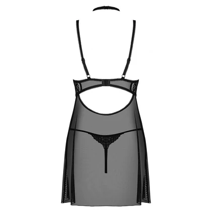 Babydoll Obsessive Elizenes Negru L-XL