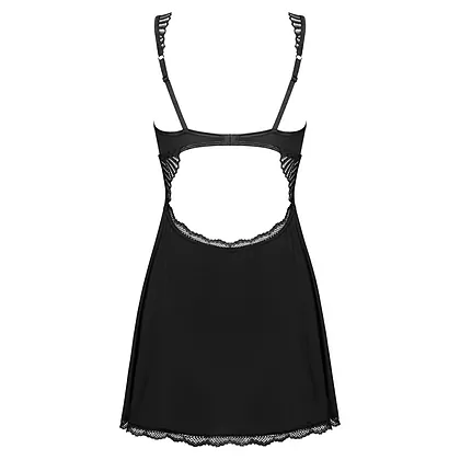 Babydoll Obsessive Klarita Negru S-M