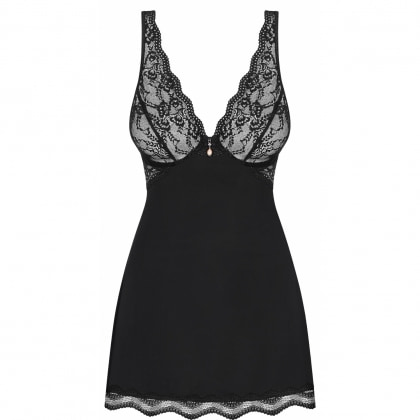 Babydoll Obsessive Luvae Negru 2XL