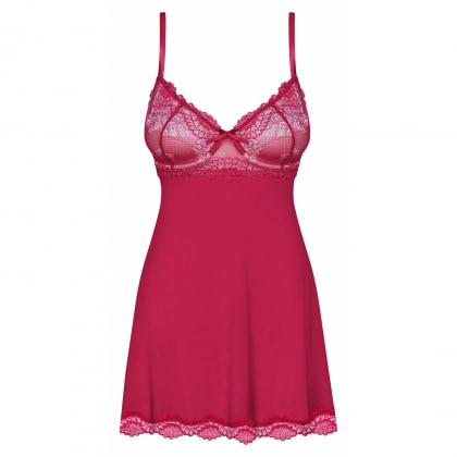 Babydoll Obsessive Rosalyne Roșu L-XL