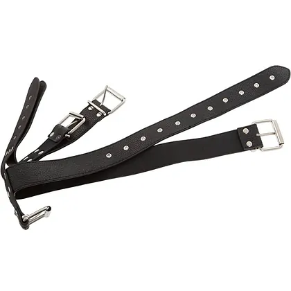 Bad Kitty Set Guler + Cătușe Reglabile Mâini Talie