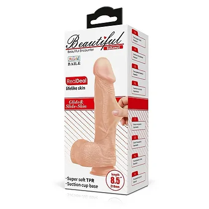 Baile Bahamut Realist 24 cm — Ventuză Puternică