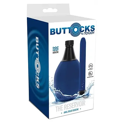 Balon Rezervor Anal ToyJoy — Aplicare Precisă, Albastru