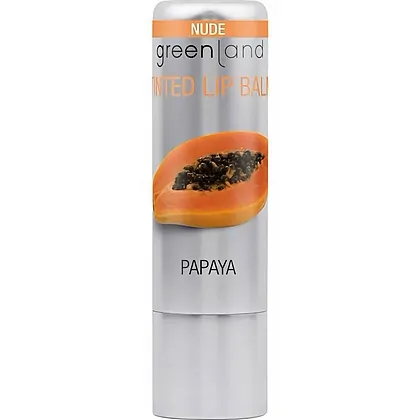 Balsam Buze Nuanțator Cu Papaya Greenland 3.9g