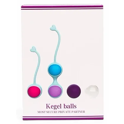 Beautiful Kegel Set: 5 Bile Vaginale Progresive, Discrete
