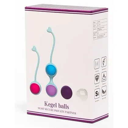 Beautiful Kegel Set: 5 Bile Vaginale Progresive, Discrete