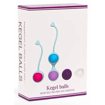 Beautiful Kegel Set: 5 Bile Vaginale Progresive, Discrete