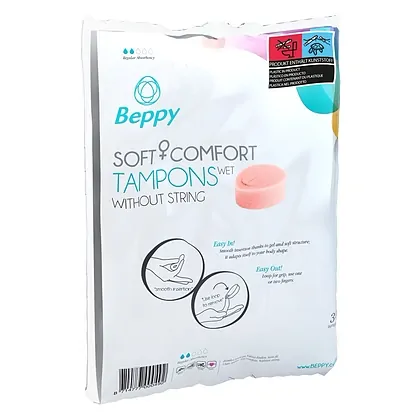 Beppy Soft Comfort Wet: Tampoane Interne 30 buc Discrete