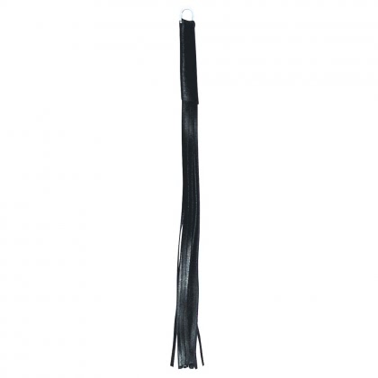 Bici Leather Flogger Negru