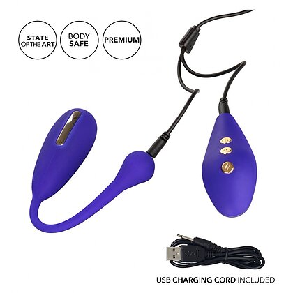 Bilă Vaginală Estim Remote Kegel Exerciser Albastru