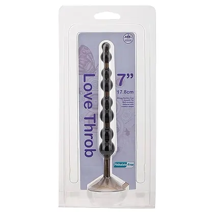 Bile Anale Love Throb 18cm Negru