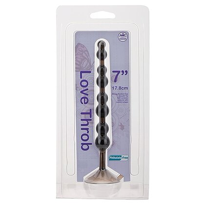 Bile Anale Love Throb 18cm Negru
