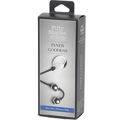 Bile Anale Metalice Mini Inner Goddess Argintiu