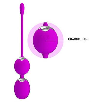 Bile Vaginale Vibratoare Stimulare Intensă Mov