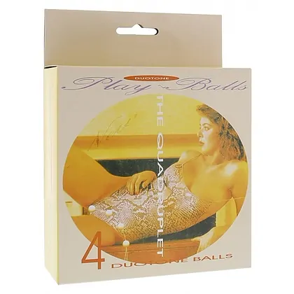 Bile Vaginale Cu Vibrații 4 Play Alb