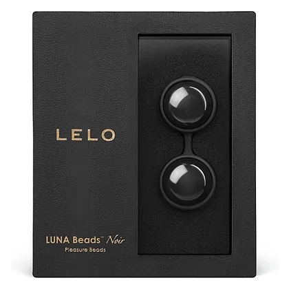 Bile Vaginale Lelo Luna Beads Noir Negru