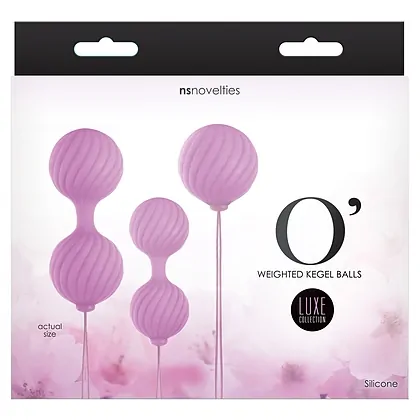 Bile Vaginale Luxe O Weighted Kegel Roz