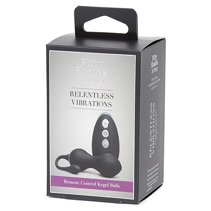 Bile Vaginale Relentless Vibrations Remote Control Kegel Negru