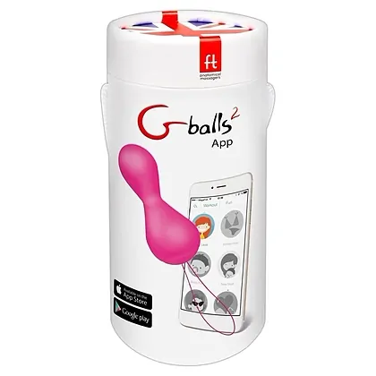 Bile Vaginale Vibratii Gballs 2 GVibe Roz