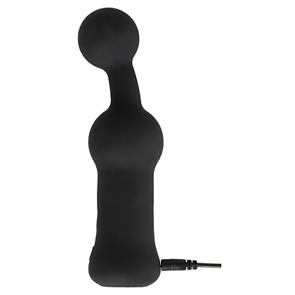 Black Velvets Prostate Vibrator — 10 Funcții, Reîncărcabil Negru