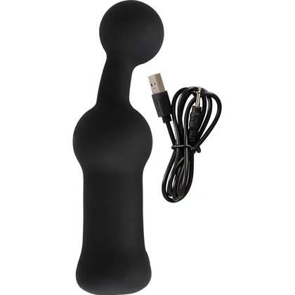 Black Velvets Prostate Vibrator — 10 Funcții, Reîncărcabil Negru