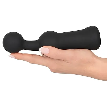 Black Velvets Prostate Vibrator — 10 Funcții, Reîncărcabil Negru