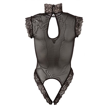 Body Abierta Fina Sâni Decupați Negru S