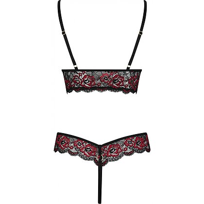 Body Decupat Cottelli Collection Lauren Negru S-M