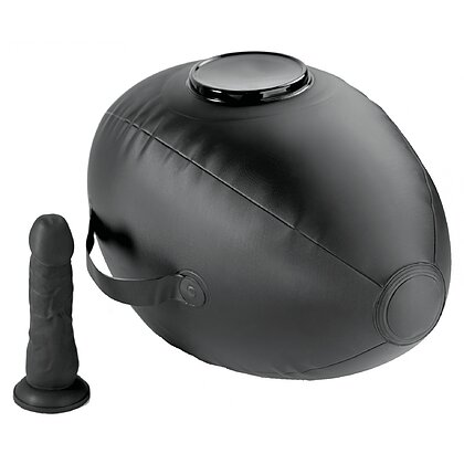 Body Dock Love Ball Saltea Gonflabilă Creativă Pipedream Negru