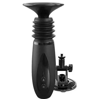 Body Dock Thruster Fetish Fantasy 7 viteze reîncărcabil Negru