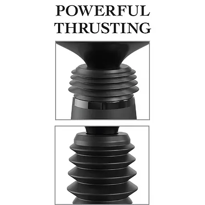 Body Dock Thruster Fetish Fantasy 7 viteze reîncărcabil Negru