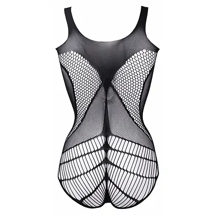 Body Le Desir Contrast Net Negru S-L