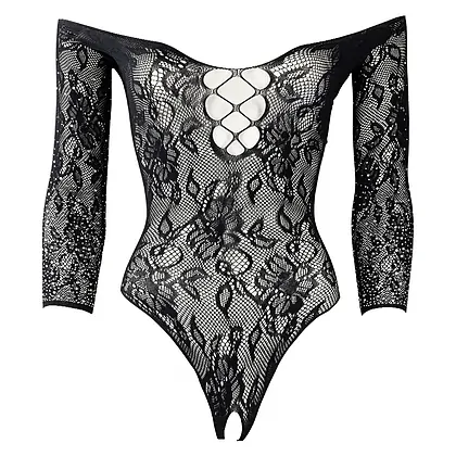 Body Le Desir Wonder Rhinestone Fun Negru S-L