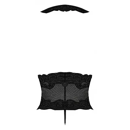 Body Magic Silk Heavenly Negru L-XL