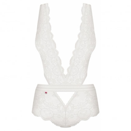 Body Obsessive 853-TED Alb L-XL