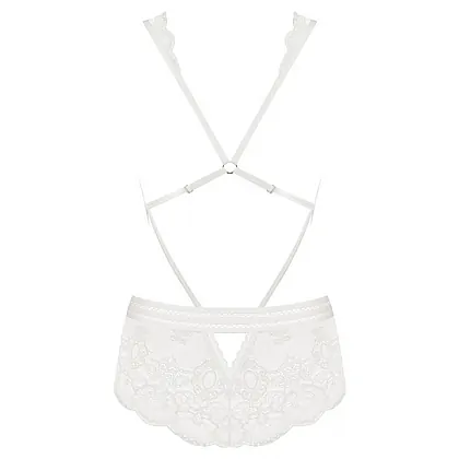 Body Obsessive 853-TED Alb L-XL