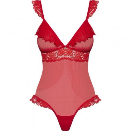 Body Obsessive 863-TED Roșu L-XL