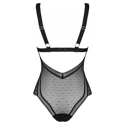 Body Obsessive Estiqua Negru XS-S