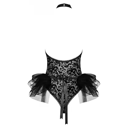 Body Obsessive Frilles Negru S-M