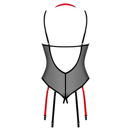 Body Obsessive Glandez Decupat Negru XS-S