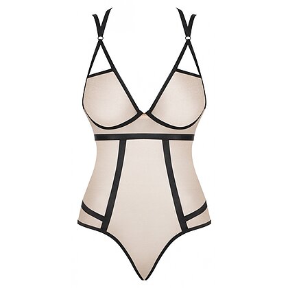 Body Obsessive Nudelia Noir Bej S-M