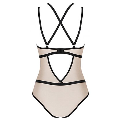 Body Obsessive Nudelia Noir Bej S-M