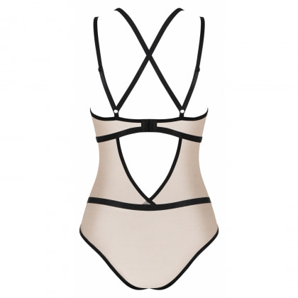 Body Obsessive Nudelia Noir Bej L-XL
