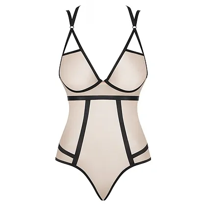 Body Obsessive Nudelia Noir Bej S-M