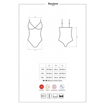 Body Obsessive Rosalyne Roșu S-M